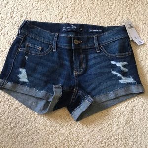 Low rise, short shorts by Hollister.